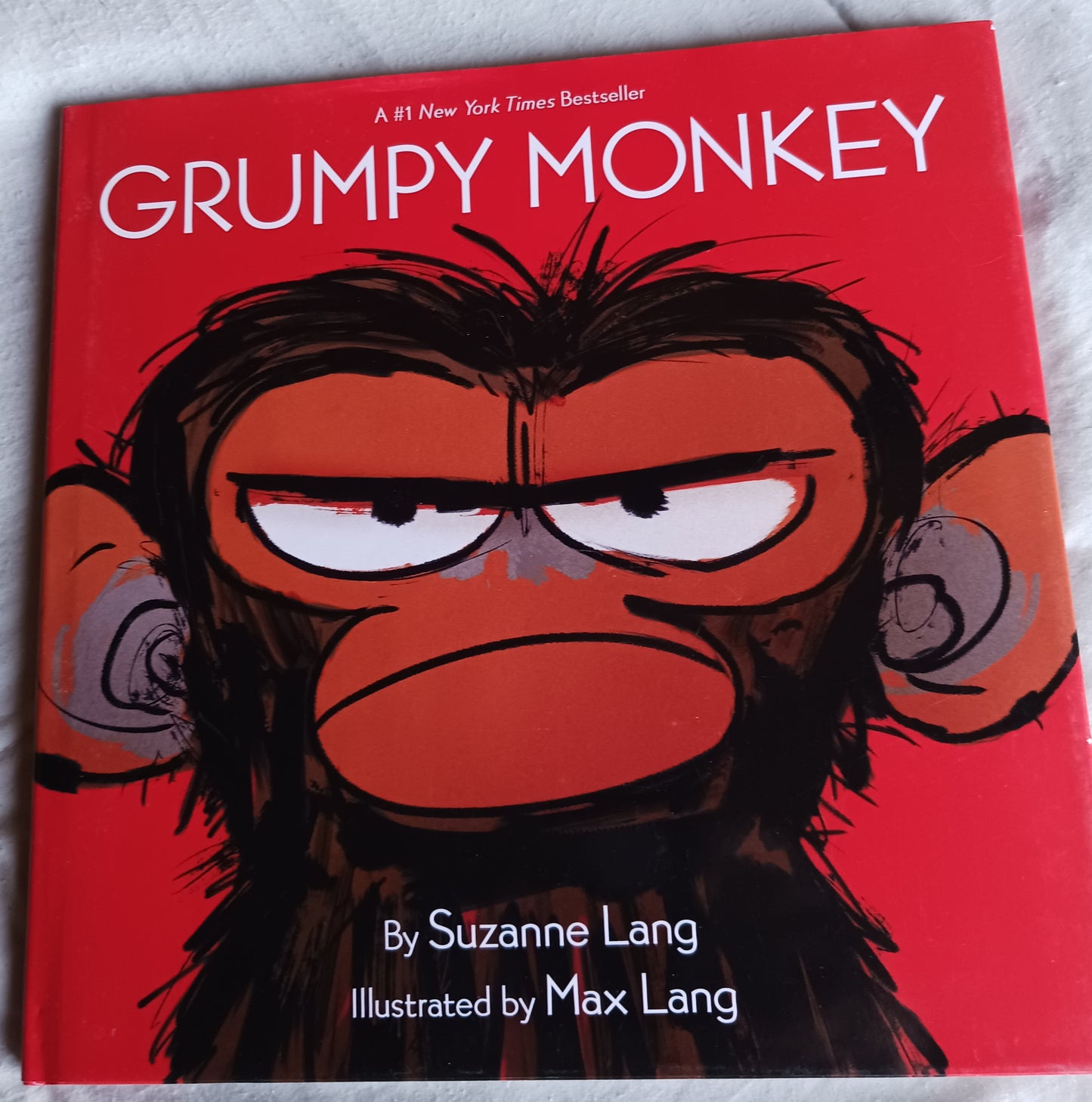 Grumpy Monkey by Suzanne Lang (HC, DJ, First Edition)