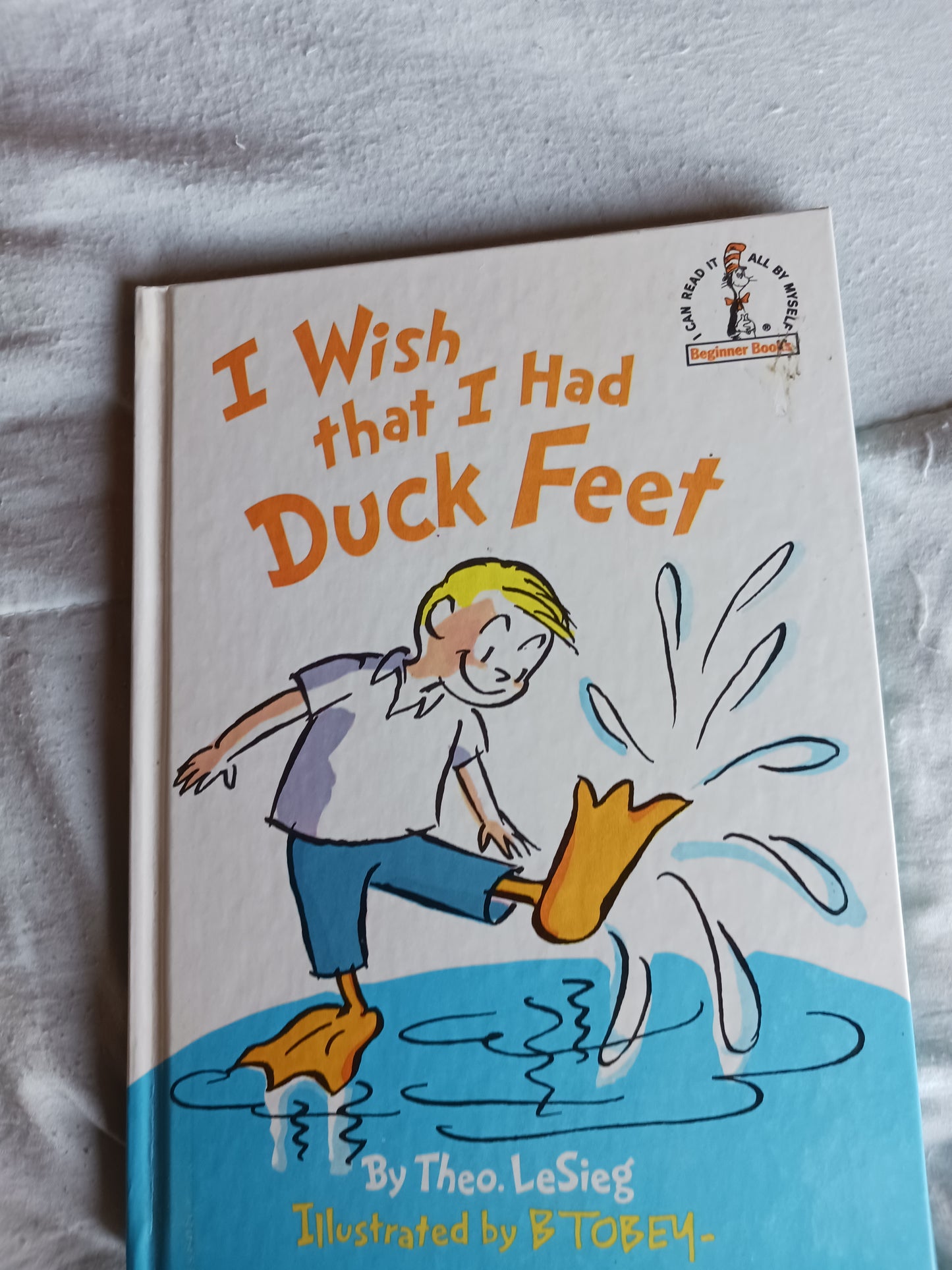 I Wish That I had Duck Feet by Dr. Seuss (HC, No DJ, Very Good)