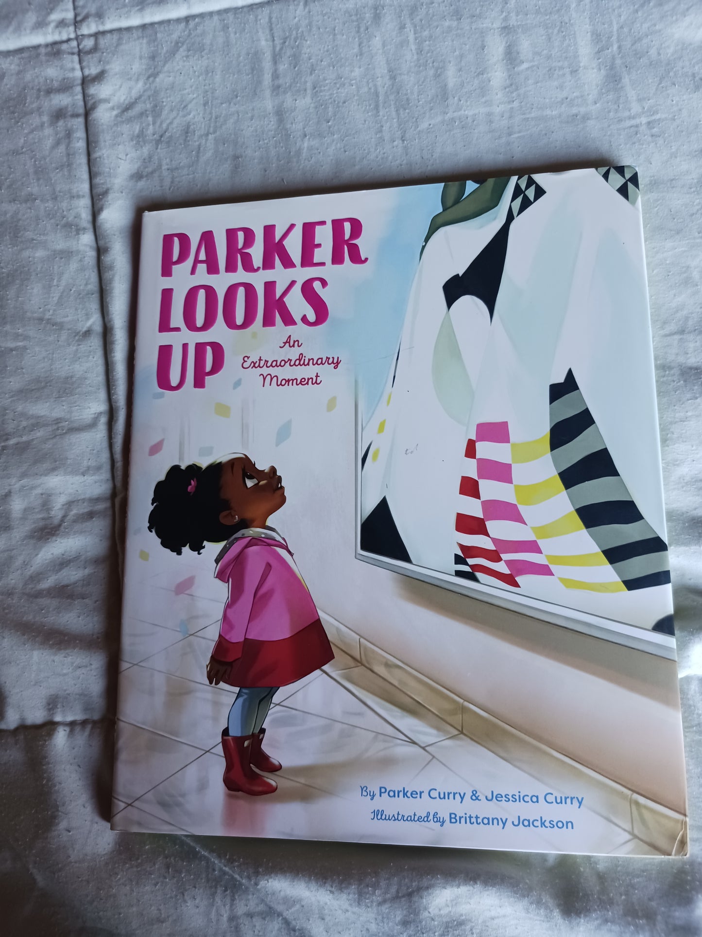 Parker Looks Up by Parker and Jessica Curry (HC, DJ, First Edition)