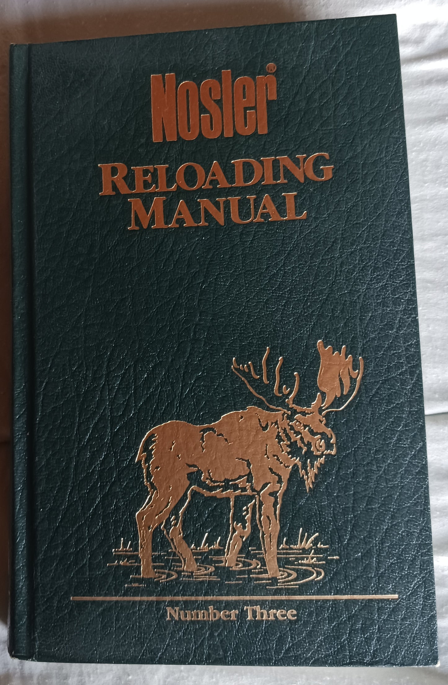 Nosler Reloading Manual #3 (HC, Great Condition, No DJ)