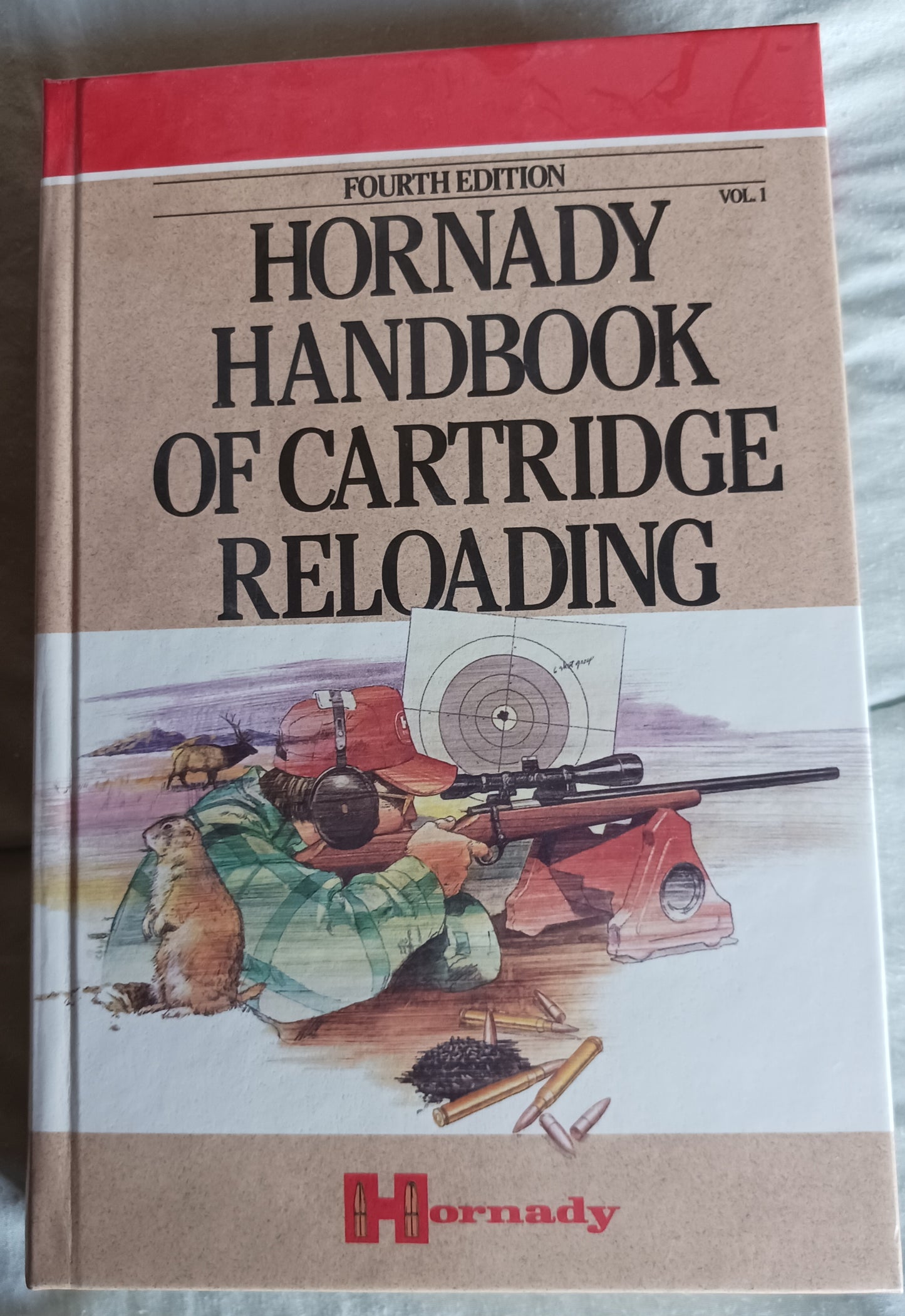 Hornady Handbook of Cartridge Reloading by Hornday ( HC, No DJ, Vol 1- 4th Edition)