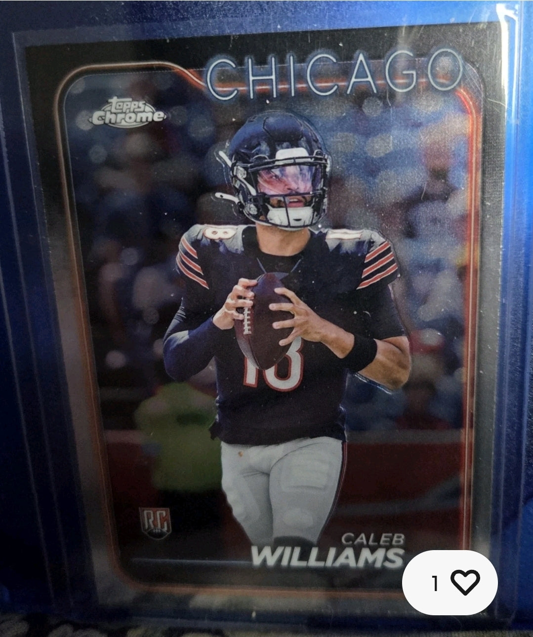 2024 Topps Chrome - Caleb Williams #202 Refractor (RC)