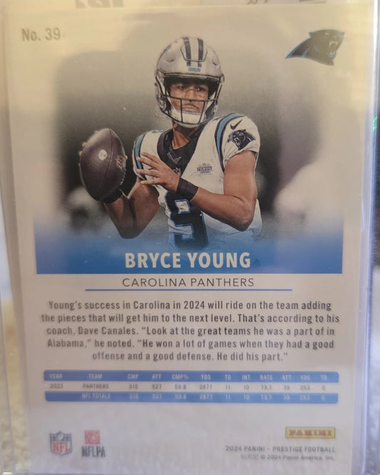 2024 Panini Prestige - Bryce Young #39