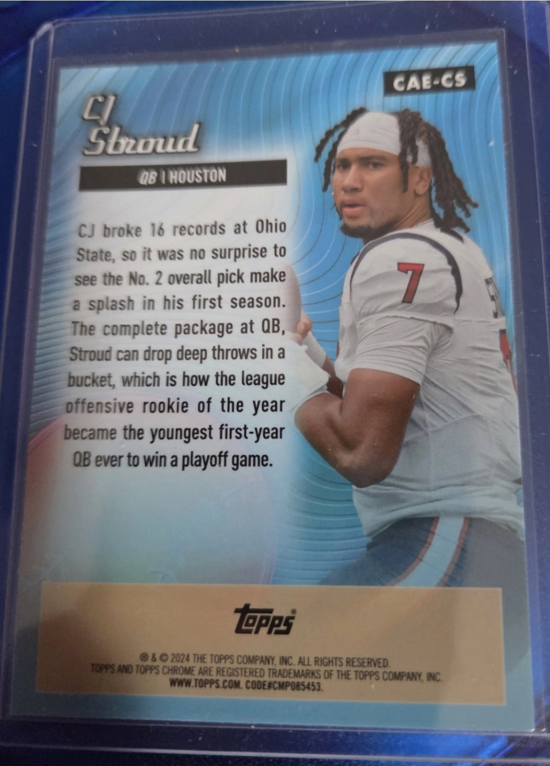 2024 Topps Chrome - All-Etch C.J. Stroud #CAE-CS