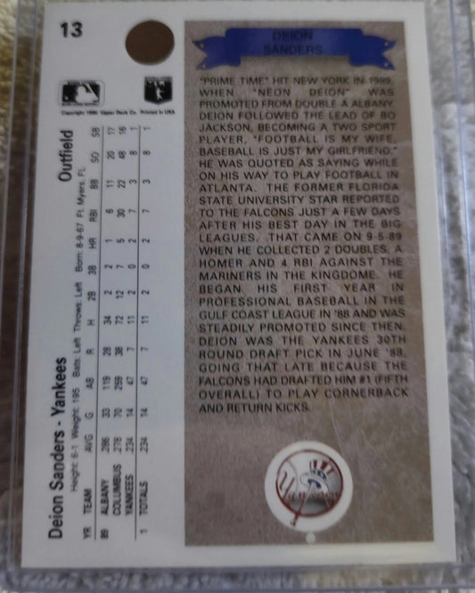 1990 Upper Deck - Deion Sanders #13
