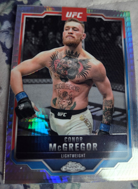 2025 Topps Chrome UFC - Conor McGregor #101 Refractor
