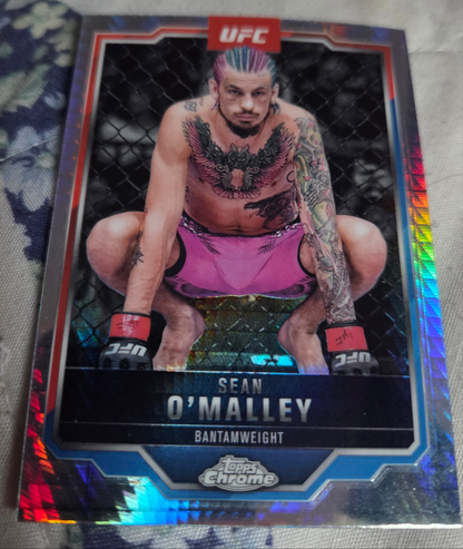 2025 Topps Chrome UFC - Sean O'Malley #1 Refractor