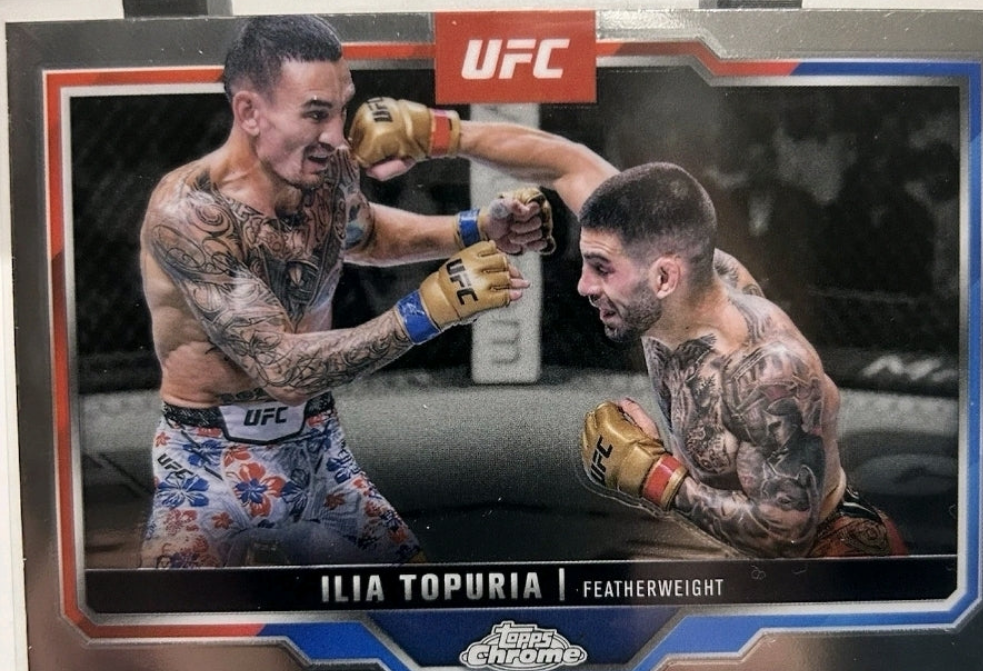 2025 UFC Topps Chrome - Ilia Topuria #43