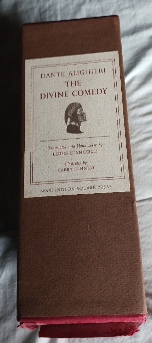 Divine Comedy Trilogy by Dante Alighieri (HC, DJ, Slip Cover)