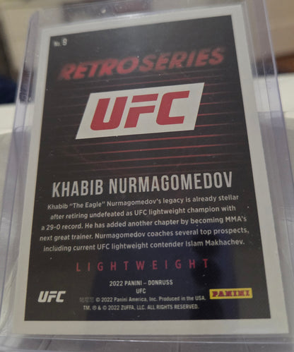 2022 Donruss UFC - Retro Series Khabib Nurmagomedov #9