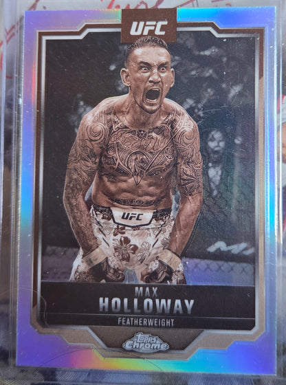 2025 Topps Chrome UFC Max Holloway (#100) (Sepia)
