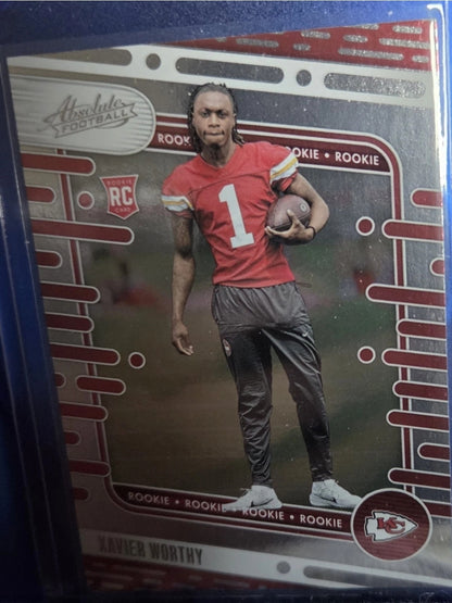 2024 Panini Absolute - Rookies Xavier Worthy #128 (RC)