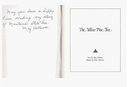 The Yellow Pine Tree by May Vallance (Signed by Author)