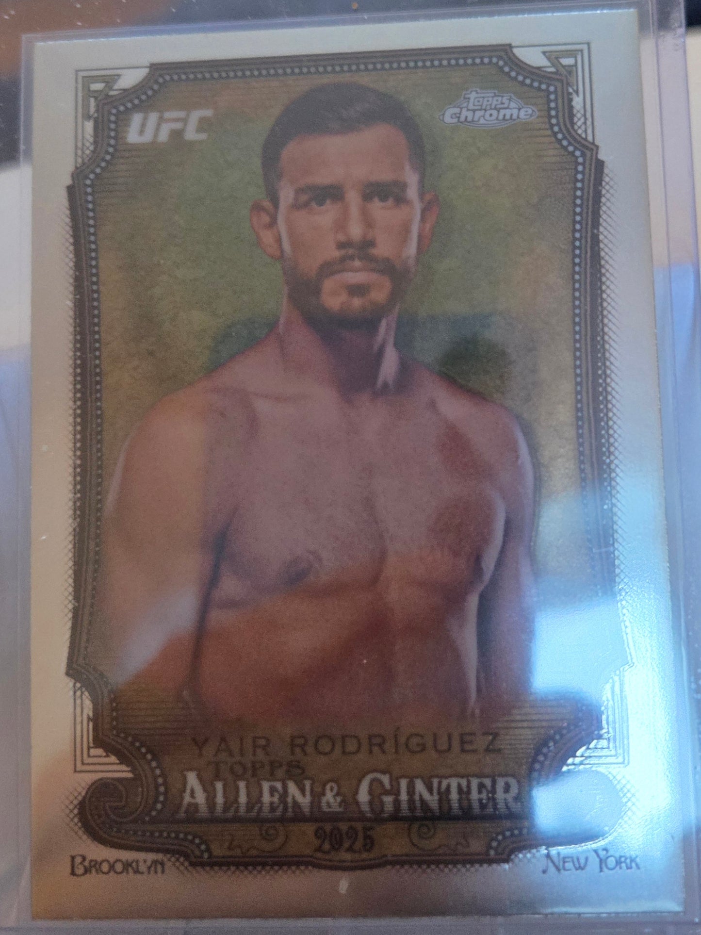 2025 Topps Chrome UFC - Allen and Ginter Yair Rodriguez #AAG-23