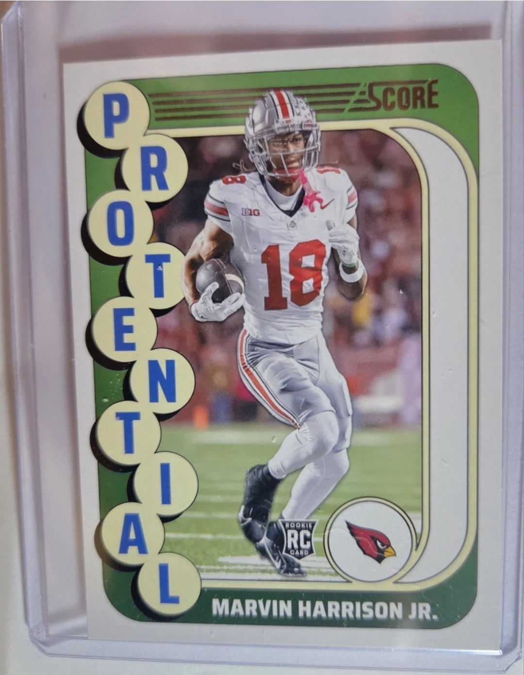 2024 Score - Protential Marvin Harrison Jr. #16 (RC)