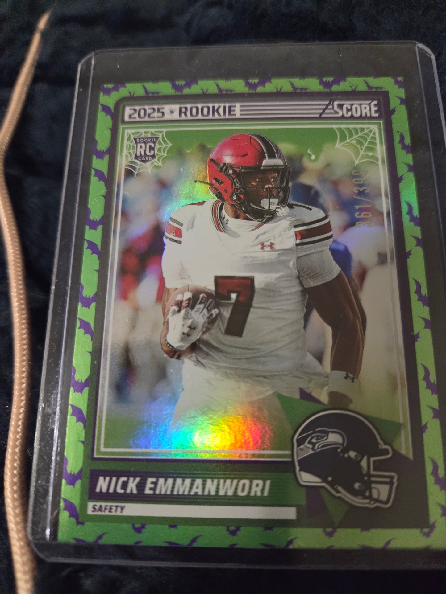 2025 Score - Rookies Nick Emmanwori #96 Bats /399 (RC)