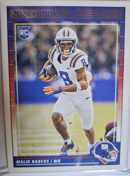 2024 Score - Rookies Malik Nabers #306 (RC)