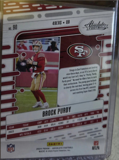 2024 Panini Absolute - Brock Purdy #90