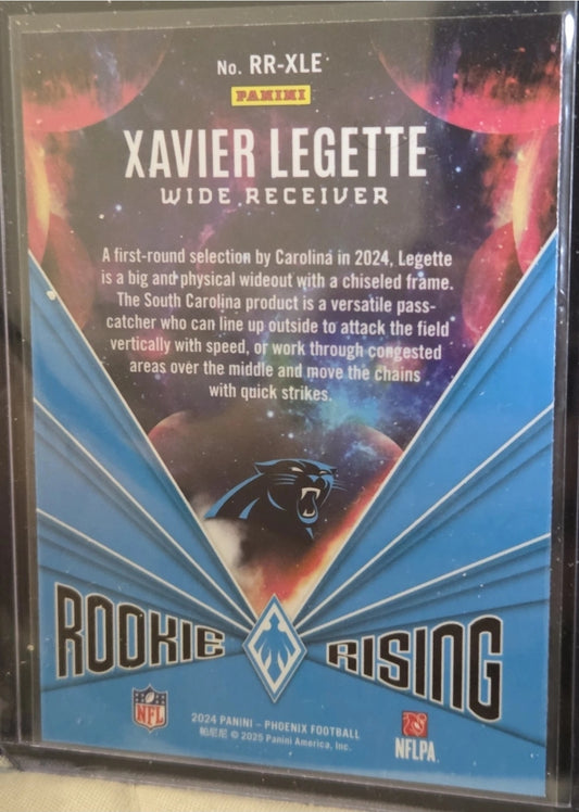2024 Panini Phoenix - Rookie Rising Xavier Legette #RR-XLE (RC)