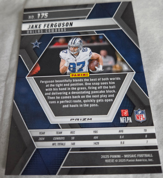 Jake Ferguson 2025 (Green) Panini Mosaic #175