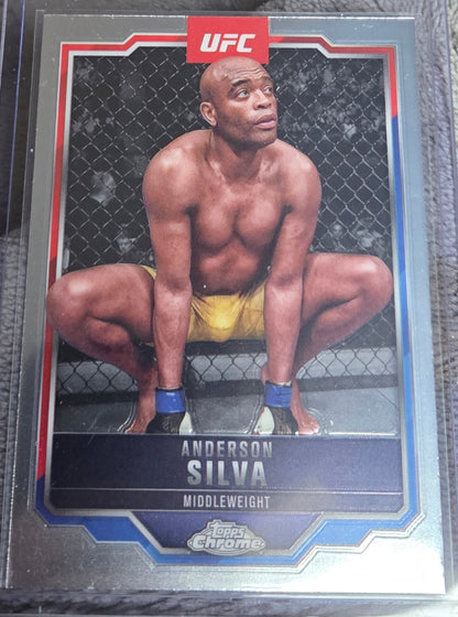 2025 Topps Chrome UFC Anderson Silva #44