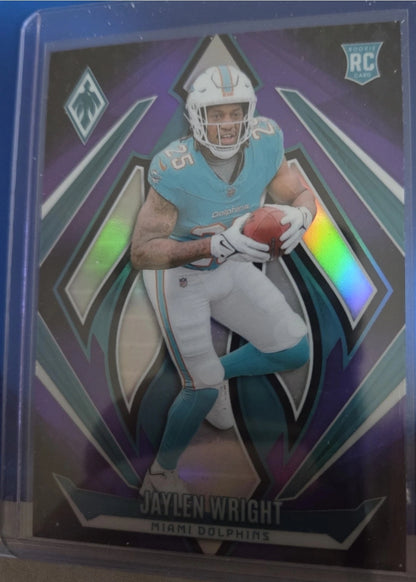 2024 Panini Phoenix - Rookies Jaylen Wright #199 Purple (RC)