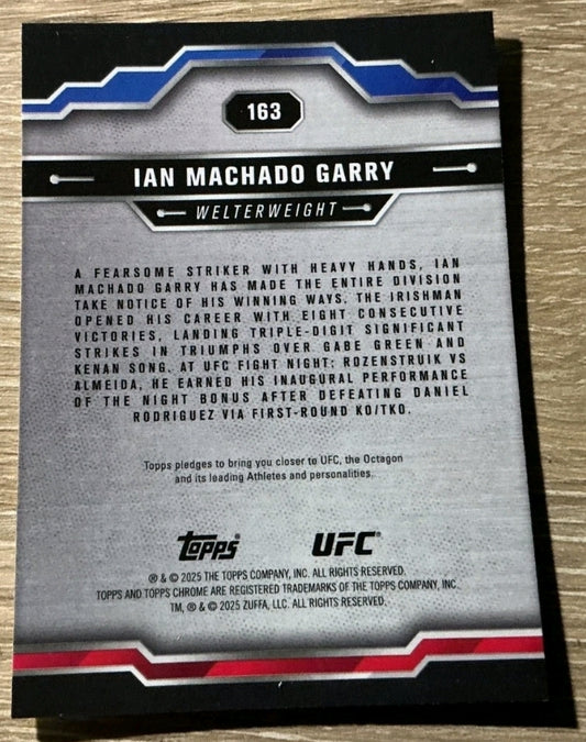 2025 Topps Chrome UFC - Ian Machado