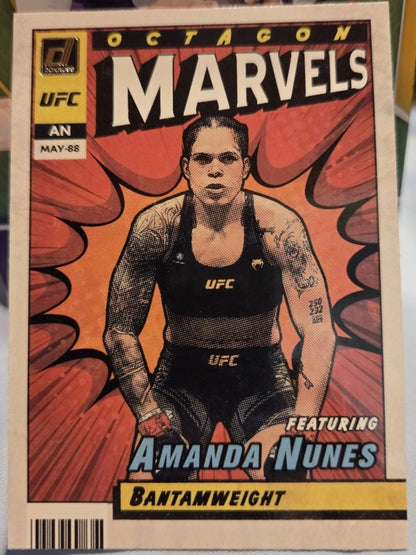 2022 Donruss UFC - Octagon Marvels Amanda Nunes #7