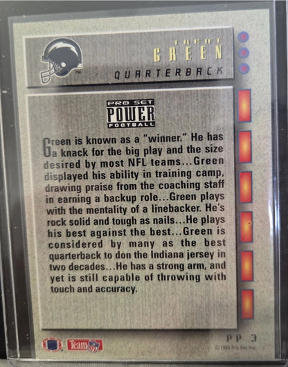 1993 Pro Set Power - Power Prospects Trent Green #PP3 (RC)