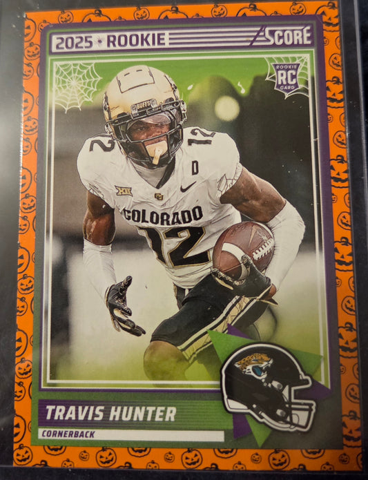 Travis Hunter 2025 Panini Score Jacksonville Jaguars RC #20