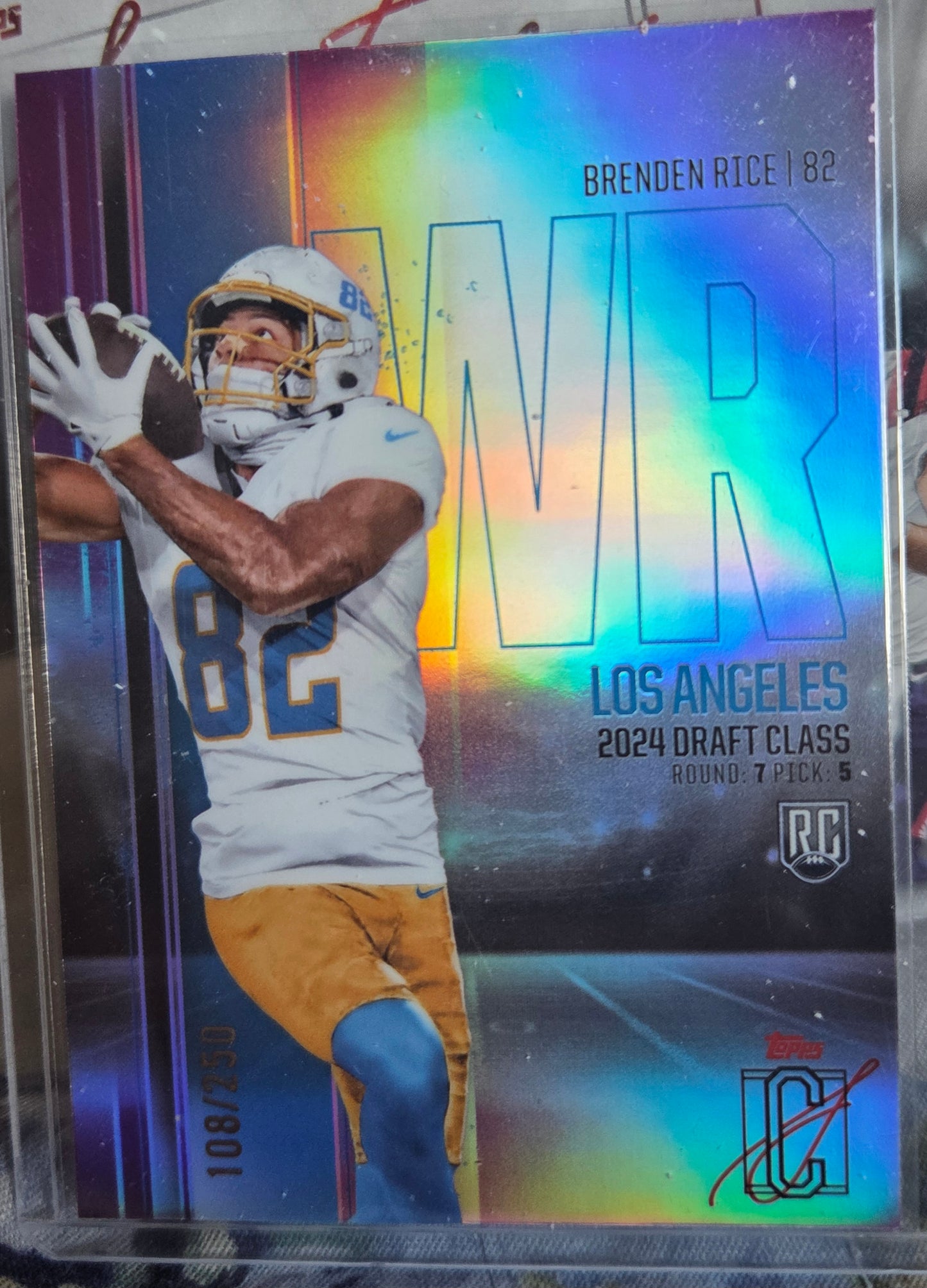 2025 Topps Signature Brenden Rice (Magenta - /250 - RC)