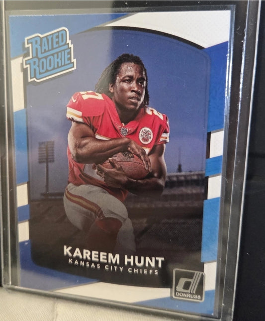 2017 Panini Donruss - Rated Rookie Kareem Hunt #332 (RC)
