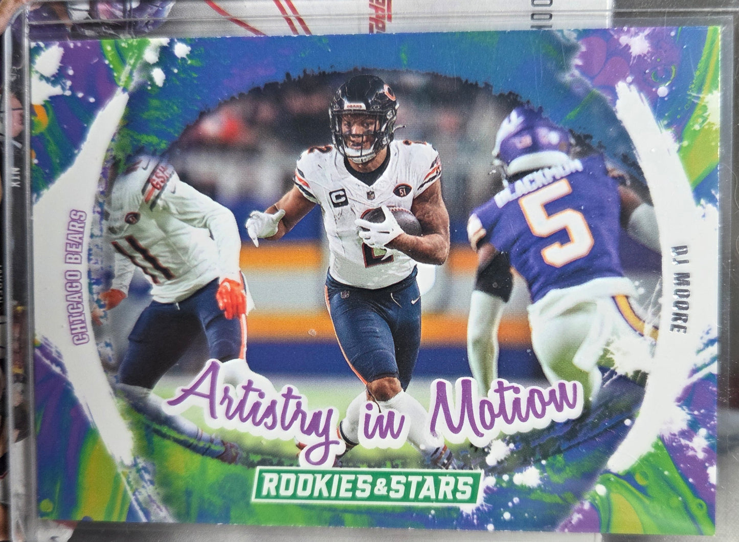 2024 Panini Rookies & Stars DJ Moore (Artistry in Motion)