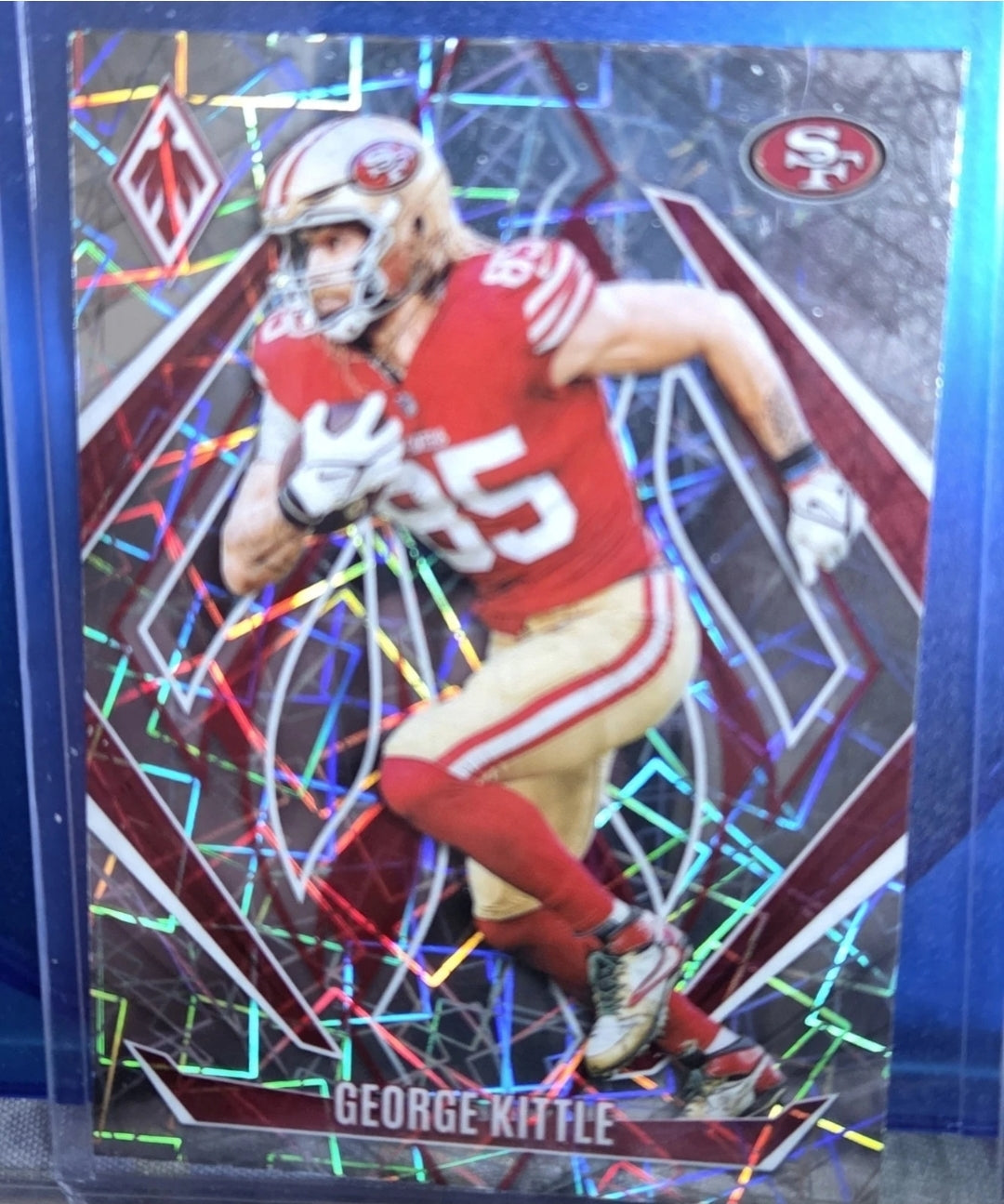 2024 Panini Phoenix - George Kittle #63 Lazer