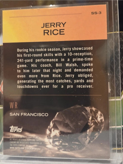 2024 Topps Chrome - Sunday Swag Jerry Rice #SS-3