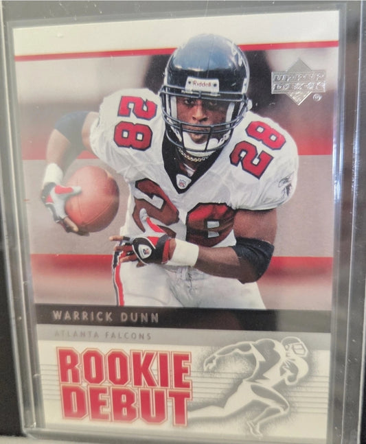 2005 Upper Deck Rookie Debut - Warrick Dunn #5