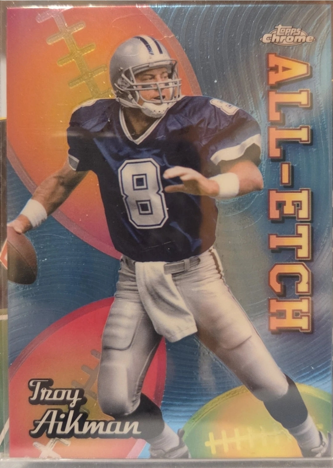 2024 Topps Chrome - All-Etch Troy Aikman #CAE-TA Refractor