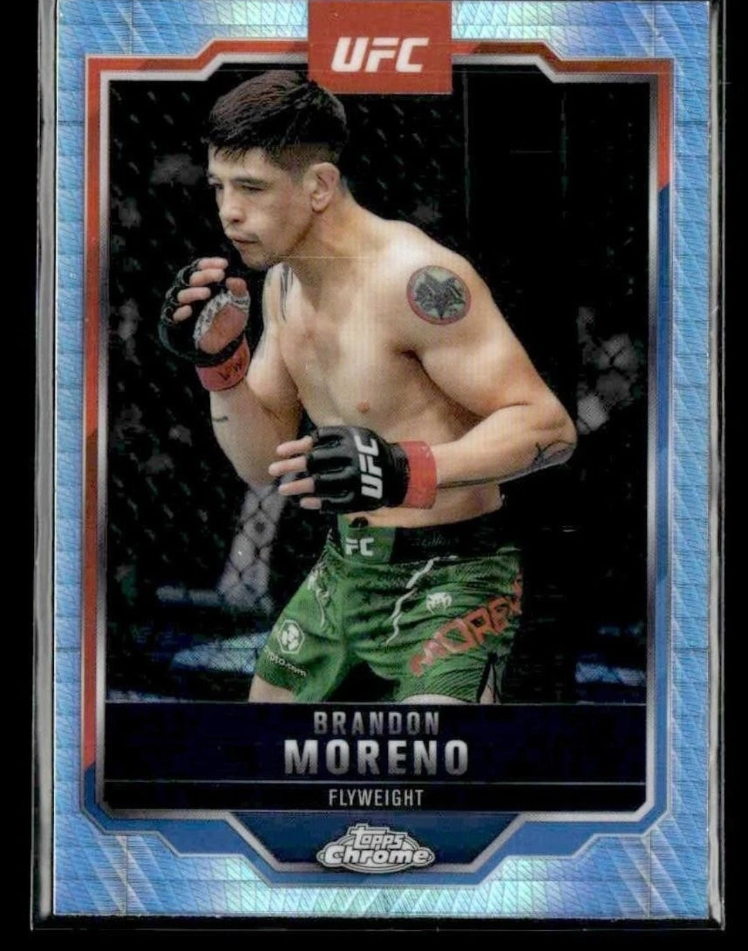 2025 Topps Chrome UFC Brandon Moreno (Prism)