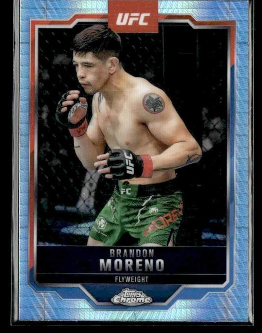 2025 Topps Chrome UFC Brandon Moreno (Prism)