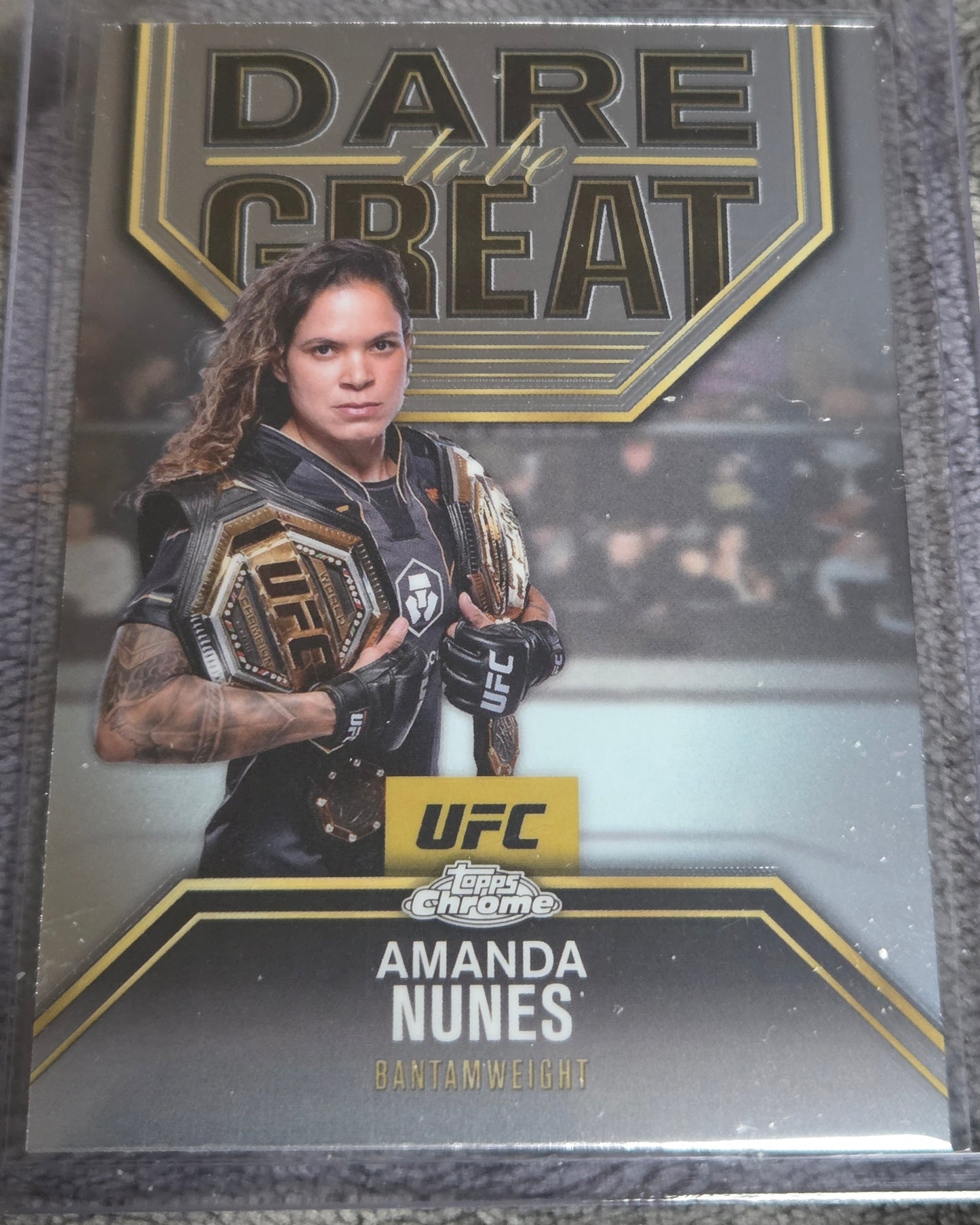 2025 Topps Chrome UFC Dare to Be Great Amanda Nunes