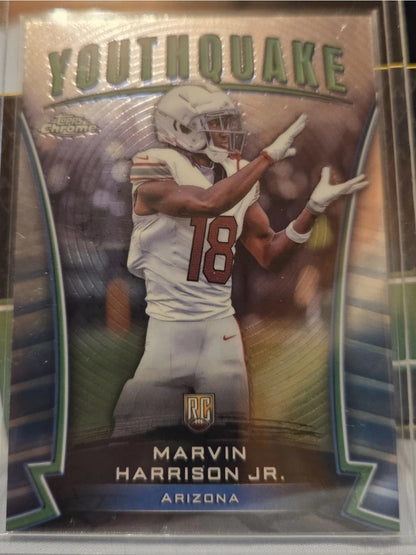2024 Topps Chrome - Youthquake Marvin Harrison Jr. #Y-4 Refractor (RC)