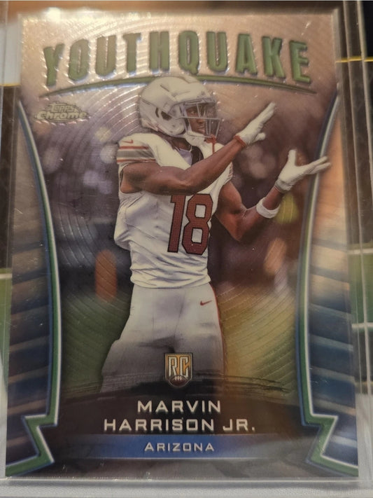 2024 Topps Chrome - Youthquake Marvin Harrison Jr. #Y-4 Refractor (RC)