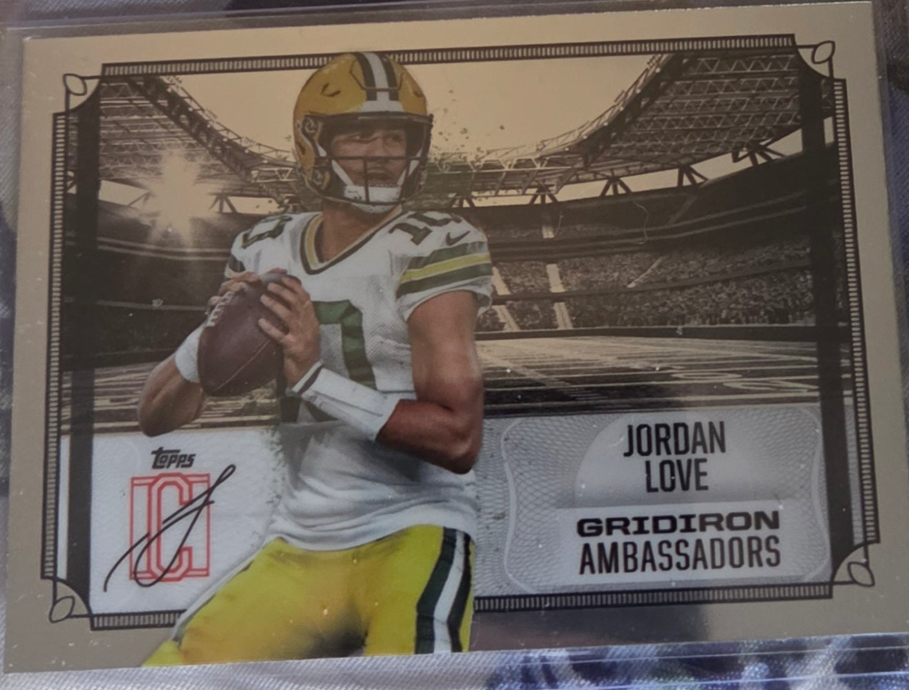 2025 Topps Signature Jordan Love (Gridiron Ambassadors)