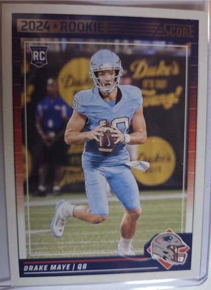 2024 Score - Rookies Drake Maye #303 (RC)