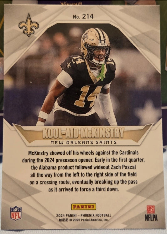 2024 Panini Phoenix - Rookies Kool-Aid McKinstry #214 (RC)