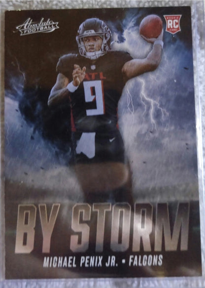 2024 Panini Absolute - By Storm Michael Penix Jr. #BS-MPJ (RC)