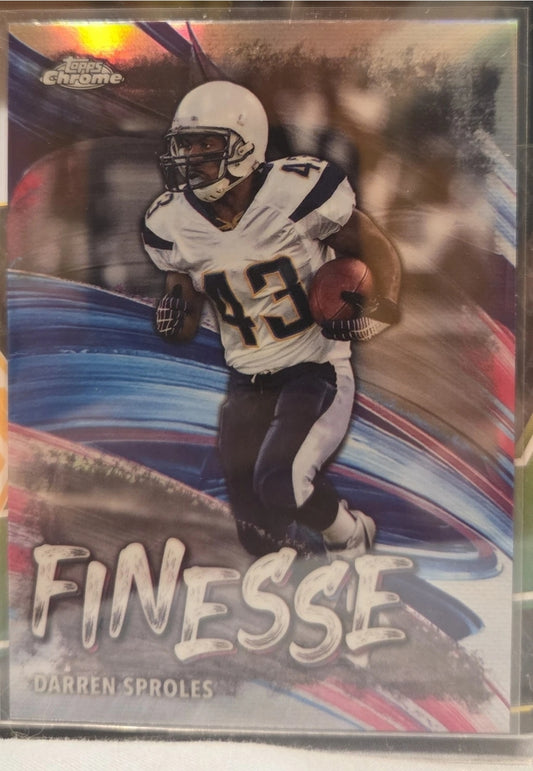 2024 Topps Chrome - Finesse Darren Sproles #F-13 Refractor