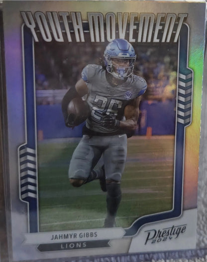 2024 Panini Prestige - Youth Movement Jahmyr Gibbs #YM-JGS