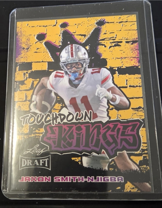 2023 Leaf Draft - TD Kings Jaxon Smith-Njigba #97 Gold (RC)