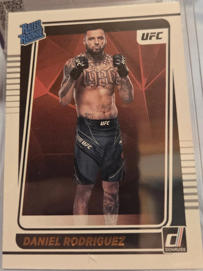 2022 Donruss UFC - Rated Rookie Daniel Rodriguez #203 (RC)